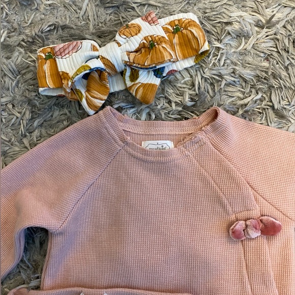 Mud Pie Pumpkin Waffle 3 Piece Set - Picture 3 of 7